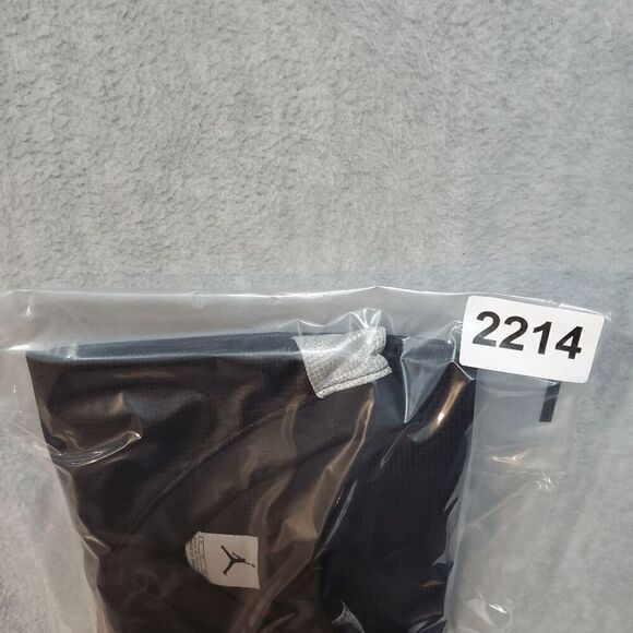 Jordan Jersey Mens XL Black Solid Embroidered Logo Jumpman Mesh Pullover - Picture 10 of 10